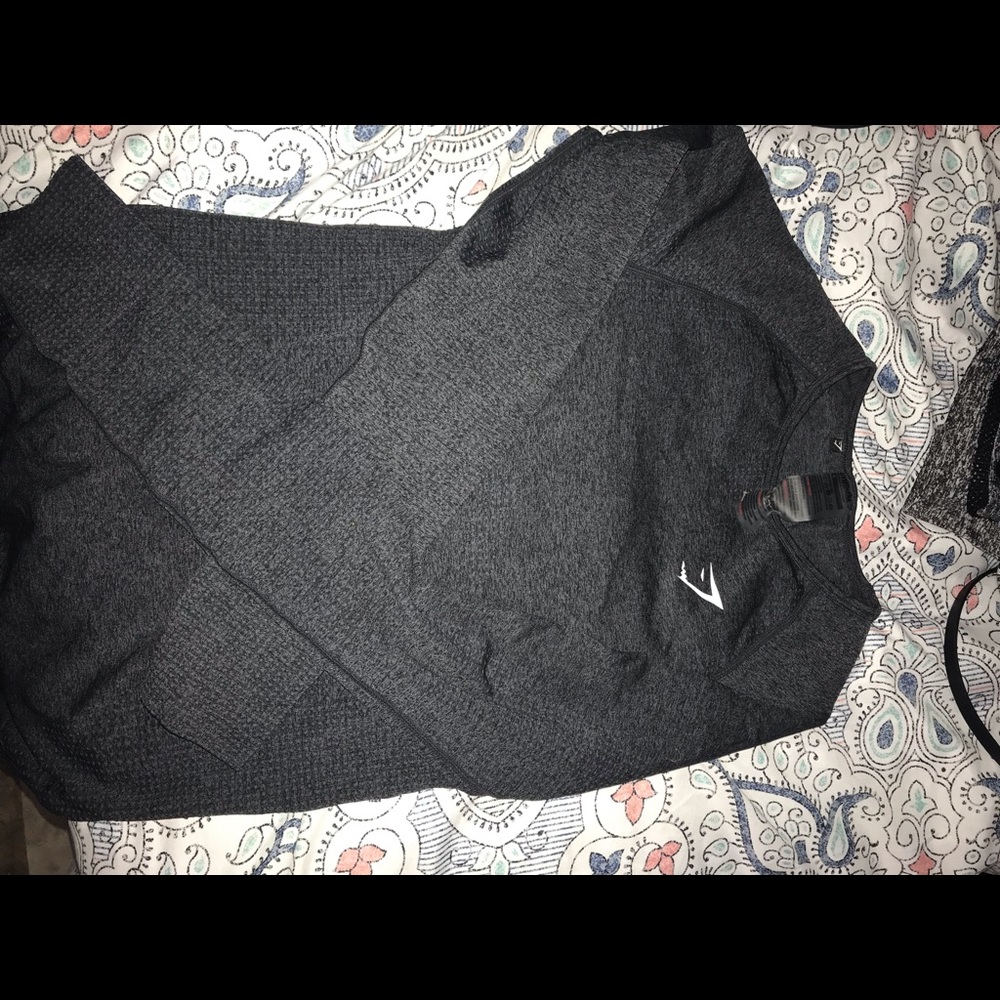 Gymshark long sleeve tight workout shirt